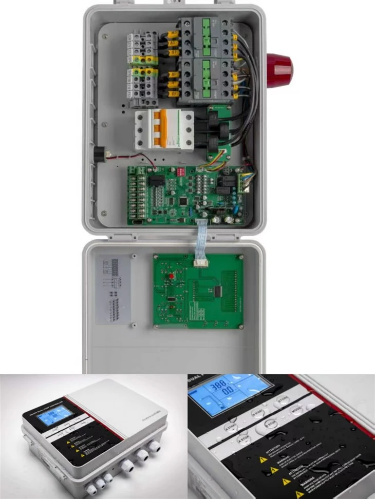 Trofazni 0,75-4kw Dual Pump Control Panel